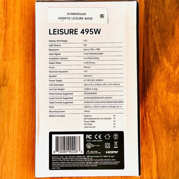 Projector with screen - Picture 8 of 16